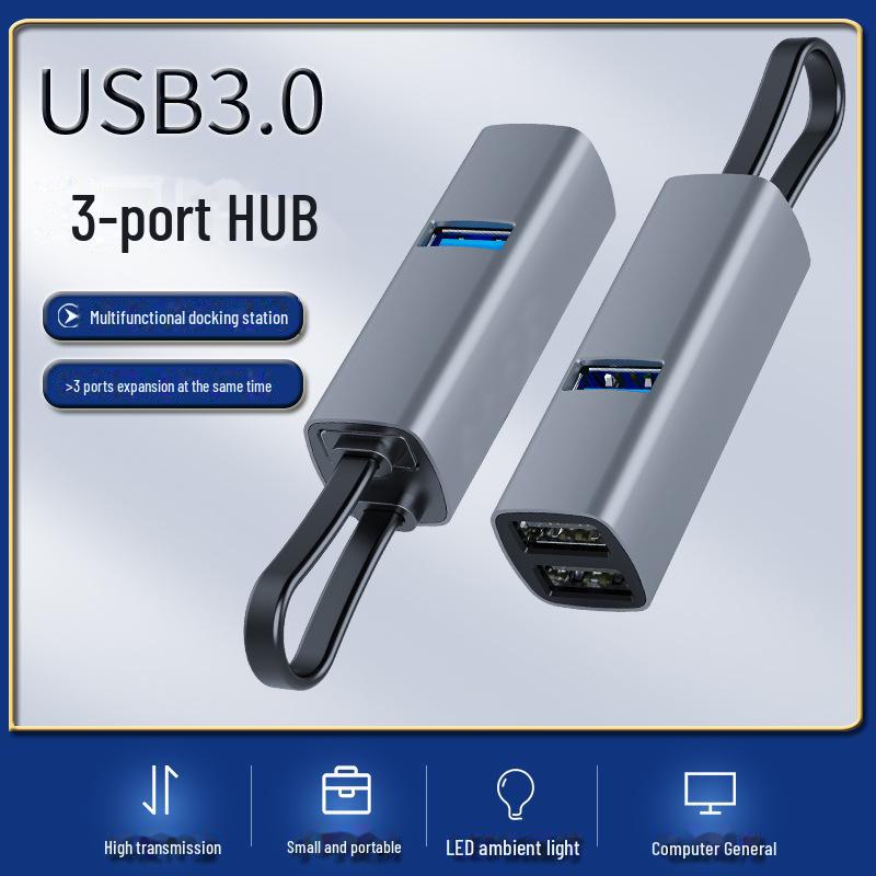 

Компактный алюминиевый USB 3.0-концентратор Type-C с расширением 4K HDMI
