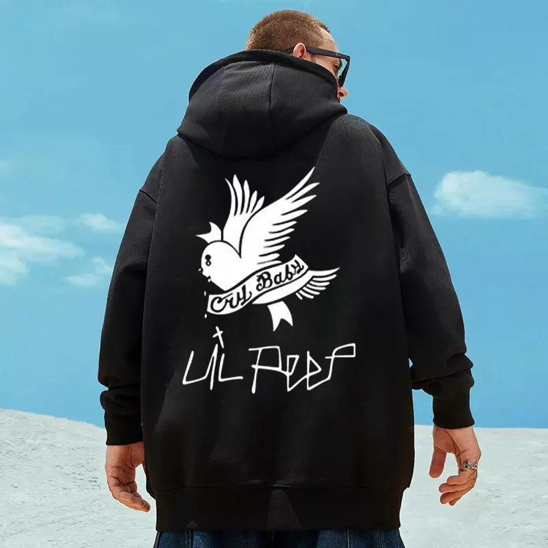 Süße Friedenstaube Print Schwarz Weiß Mode Grafik Hoodies Unisex Sudadera Con Capucha Hombre Design Homme Sudaderas Para Hombre