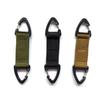 Outdoor Tools Camping Carabiner Hook Hiking Webbing Buckle Belt Clip Hanging Keychain Climbing Survival Equipment 1pcs