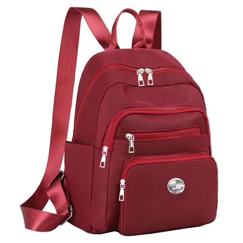 Neutral Men's and Women's Nylon Double-Shoulder Bag Suitable for Business Trips Multiple Colors Available.