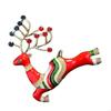 Christmas Deer Brooch Lapel Pin Rhinestones Reindeer Brooch Women Breastpin Christmas Jewellery Accessory for Men Women