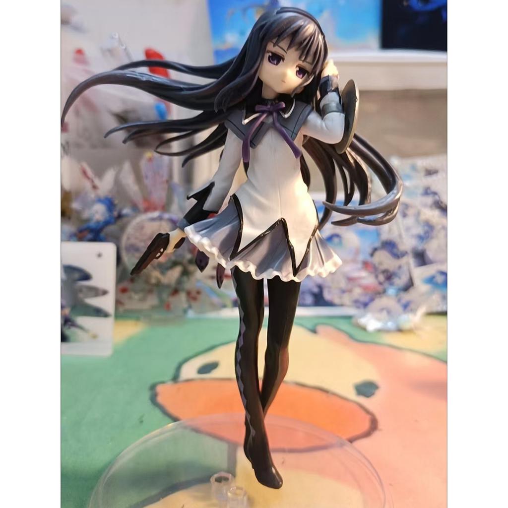Anime Puella Magi Madoka Magica Figur 17cm Akemi Homura Action Figur Pvc Modell Kawaii Dekoration Puppe Kinderspielzeug Weihnachtsgeschenk