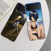 Urabe Mikoto Phone Case For Samsung Z Flip 7 6 5G Galaxy Z Flip 5 4 3 Black Hard Cell Cover Luxury PC Shell Coque
