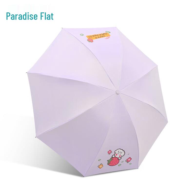 Paradise UV Protection Three-Fold Sun/Rain Umbrella