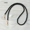 New Phone Accessory Long Cellphone Chain Anti Lost Universal Solid Bead Shoulder Neck Crossbody Phone Strap Case Holder Chain