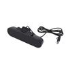 Computer Speaker Black 10W USB Clamp On Desktop PC Speaker with Stereo Sound for Music Playback