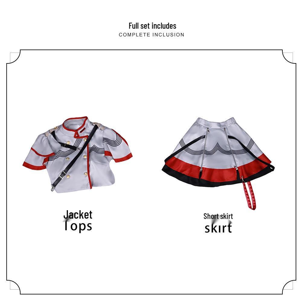 Costume Cosplay Chanteuse Virtuelle Heavy Bass - Ensemble Costume de Jeu de Rôle Personnage d'Anime