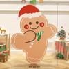 Ornamenti di Natale a Tema Babbo Natale: Set Scena Oggetto di Scena per Foto Vacanze all'Aperto