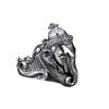 Retro Thai Auspicious Elephant God Ring Men's Live Large Size Ring Men's Ring Single Ring Jewelry