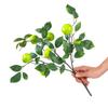 Vibrant Artificial Tangerine Branches Realistic Orange Tree Branch  Home Decor
