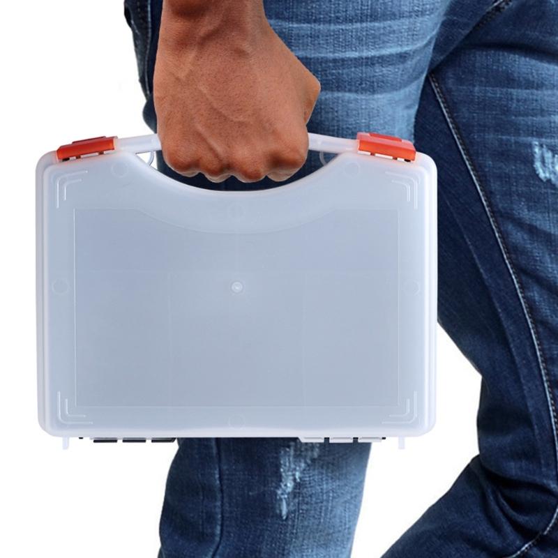 Small Parts Organisers Hardware Storage Box with Lid Hardware Organizers Screws Sorting Box for Dowels Screws and Nuts