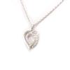 Altesse [K6375] - Silver Necklace 'Love' Silver-white (rhodium-plated) - 13x16 Mm