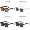 Vintage Square Glasses With Uv400 Protection For Travel And Fashion Enthusiasts