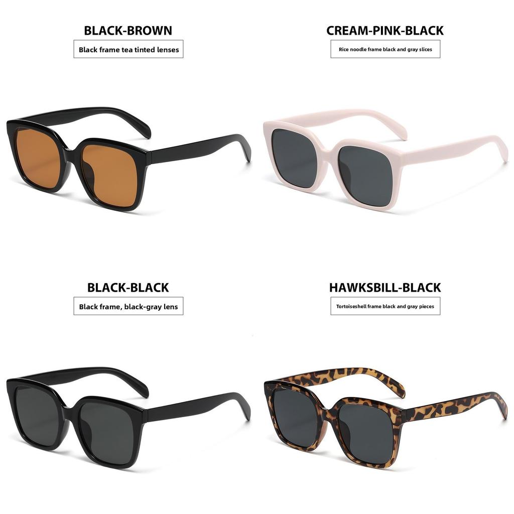 Vintage Square Glasses With Uv400 Protection For Travel And Fashion Enthusiasts