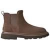 UGG Hybrid Leather Fashion Simple Short Chelsea Boots Men boots Dark-Brown 1171372-MLSS