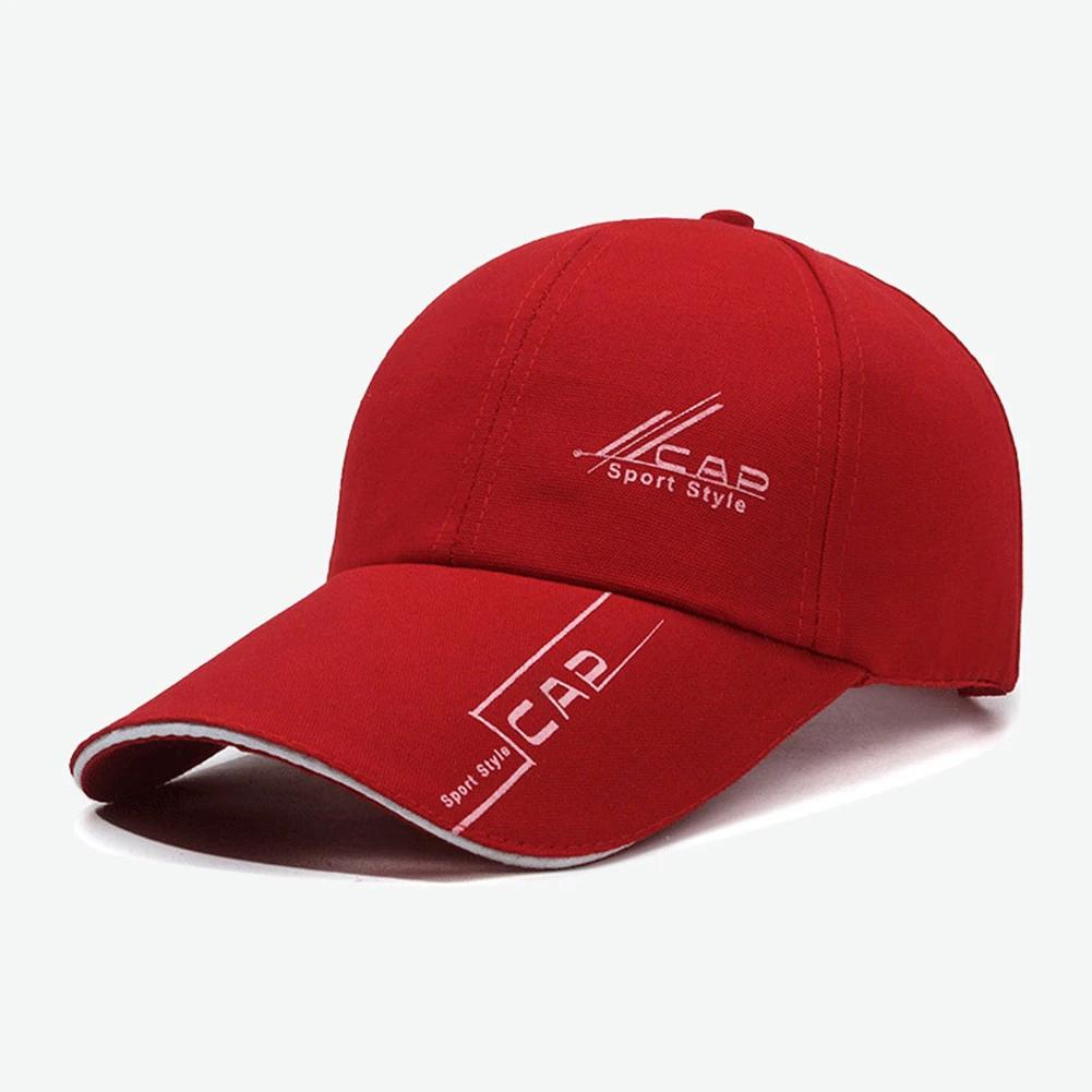 Summer Long Brim Hats Men Baseball Caps Spring Casual Outdoor Hiking Fishing Hats Sunscreens Shade Caps Ajustable Baseball Hat