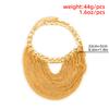 Sexy Elegant Multilayer Long Tassel Chain Anklets for Women Exquisite Gold Color High Heel Shoes Feet Chains Wed Party Jewelry