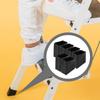 6pcs Rubber Ladder Pads Replacement Step Ladder Leg Caps Extension Ladder Accessories Ladder Rubber Cover Step Ladder Feet Mat Ladder Stabilizer for