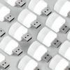 50/2Pcs Portable Mini Night Light Eye Protection USB Plug LED Lamps Book Reading Lights Computer Mobile Power Plug-in Night Lamp