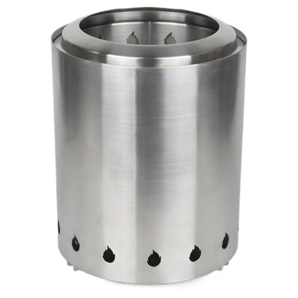 Кемпинговая дровяная печь из нержавеющей стали — фото 12