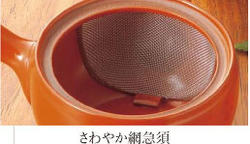 Green Tea Tokoname Refreshing Mesh Teapot with Tea Made in Japan J-kitchens Pot, Ware, Strainer, 430cc,