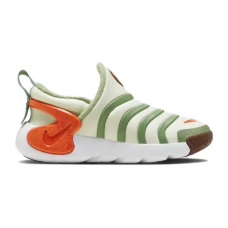 Nike Dynamo Go SE PS Sea Glass Orange Kids Sneakers Green Campfire-Orange FV3650-081