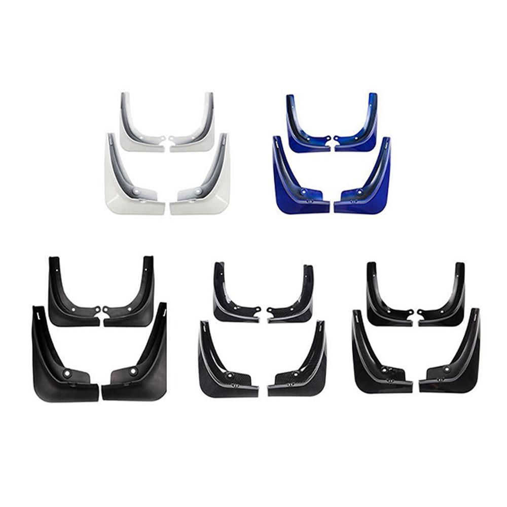 Modell Y Carbon Fiber ABS Auto Schlamm Flaps Für Tesla Modell Y 2022 Zubehör Kotflügel Splash Guards Kotflügel Vorne Hinten rad