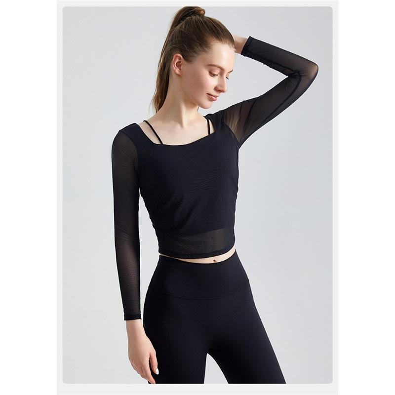 Exercise Yoga Wear Tops