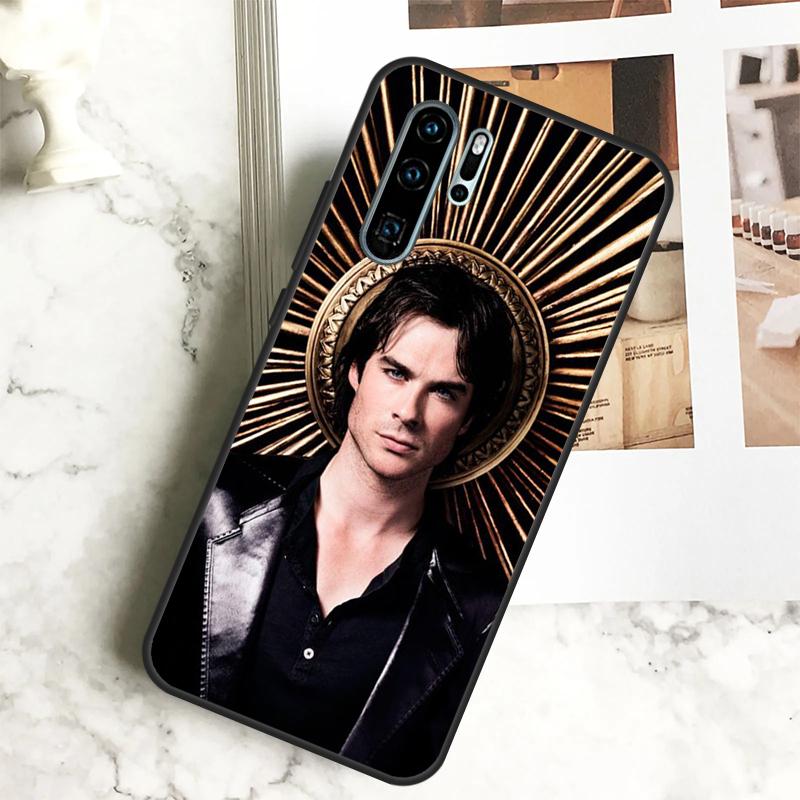 Damon Salvatore Vampire Diaries For Huawei Nova 12i 12s 11i 8i Y73 Y72 Y61 Y91 Y90 Y70 Y60 9 10 SE P30 P40 Lite P60 Pro Case