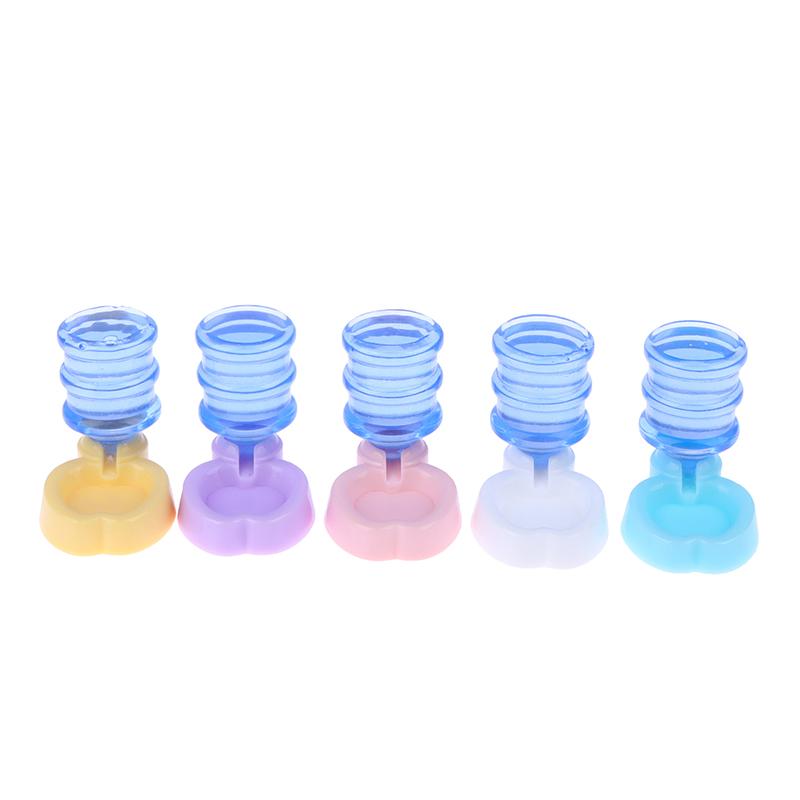 1/12 Dollhouse Mini Pet Water Dispenser Dollhouse Furniture Decor Ornaments Dolls House Accessories Pretend Play Toys