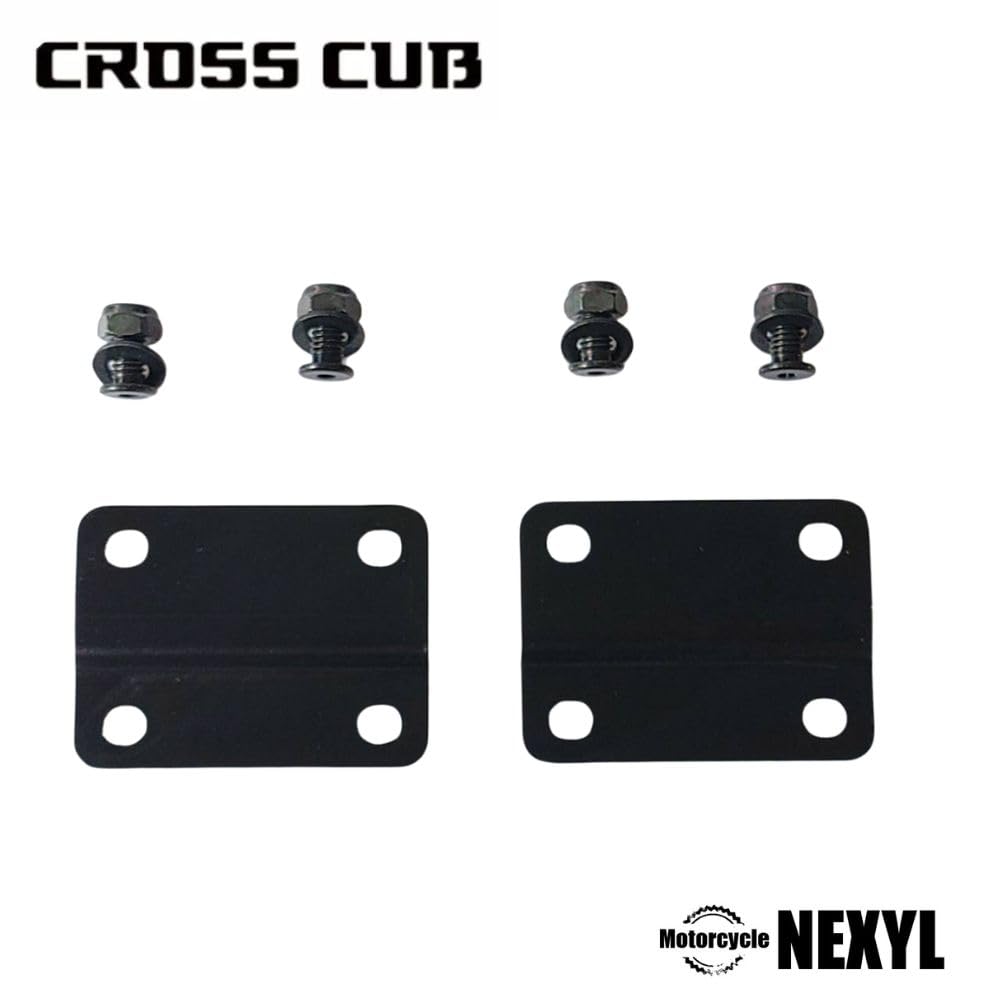 Motorcycle NEXYL Front Fender Lift Brackets for Honda Cross Cub CC110 Installation Made in Japan (Includes Instructions) -