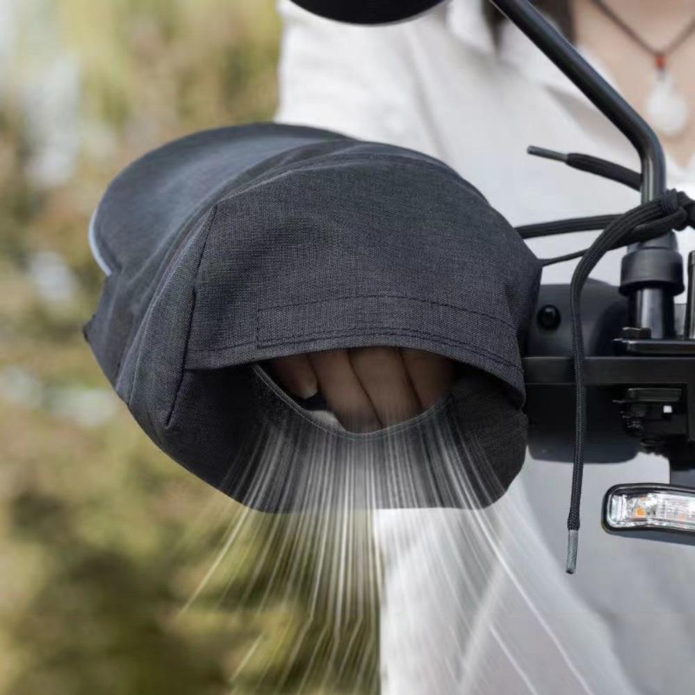 7/8" 22mm Waterproof Handles Protector Motorcycle Handlebar Gloves Handle Bar Cover Hand Grips