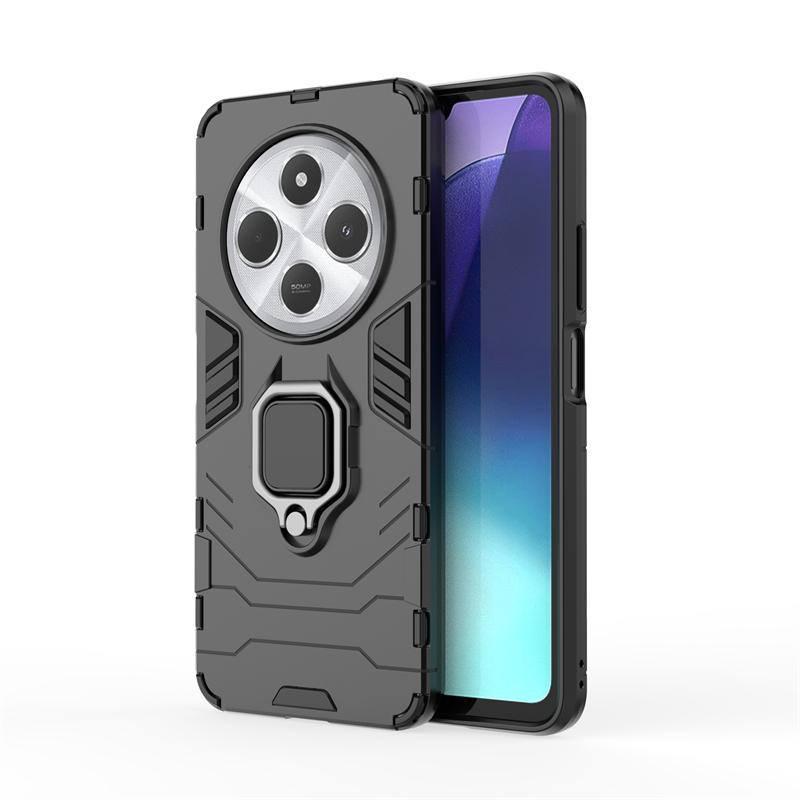 For Xiaomi Poco C75 Case Anti-knock Armor Magnetic Suction Stand Full Edge Back Cover For Poco C75 Case For Poco C75 6.88 inch