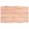 VidaXL Table Top Solid Oak Wood Treated Matching Edge 363942