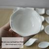 Multi-Compartment Ceramic Seasoning and Dipping Dishes for Soy Sauce, Vinegar, and Mustard