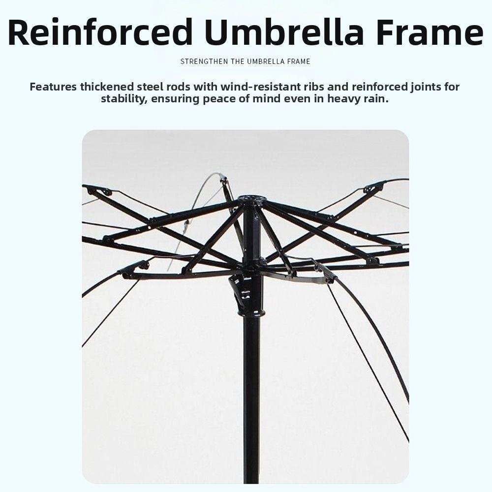 Solid Color UV Protection Umbrella Waterproof Hand Operated Parasol Sunscreen Umbrella  Student Use