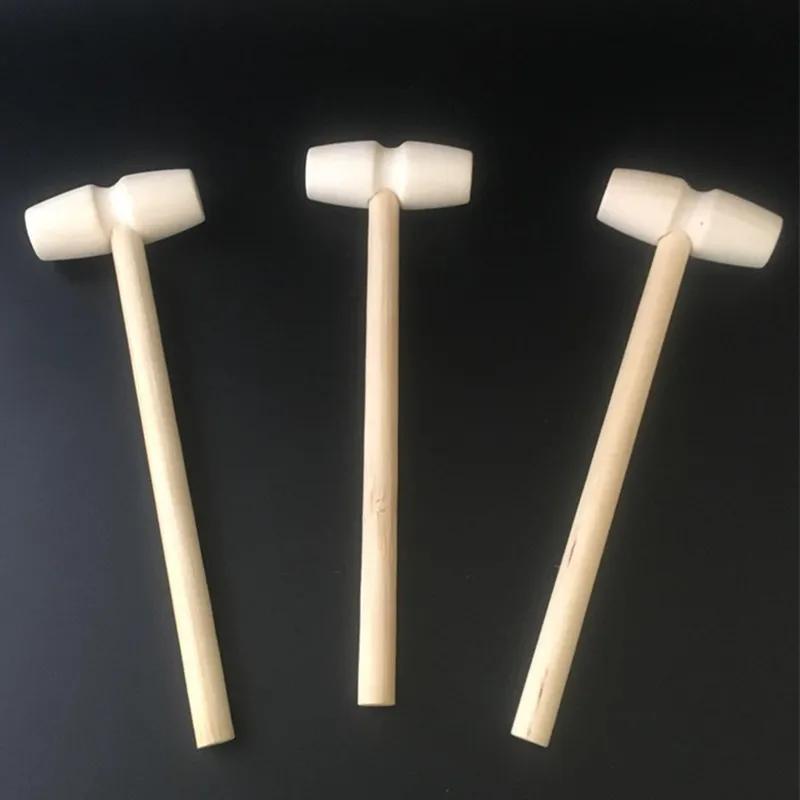 10/5 Pcs Mini Wooden Hammer Balls Toy Pounder Replacement Wood Mallets Baby Wood DIY Craft Wooden Decoration