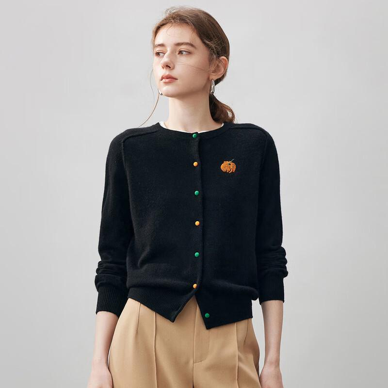 Commomboca Women's Cashmere Knit Cardigan