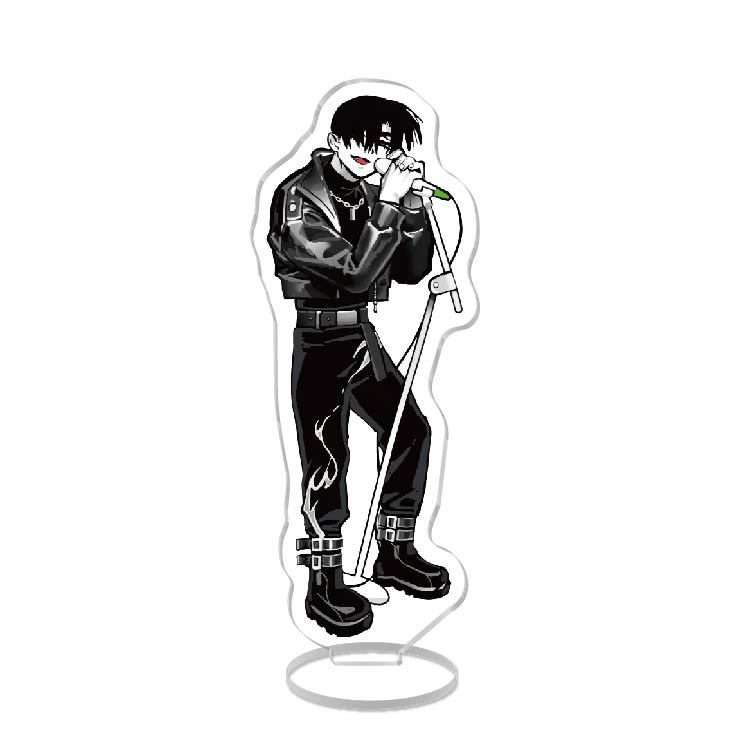 Alien Stage Anime Acryl-Ständer Modellplatte Dekoration Schreibtischfigur Display Geschenk für Freunde Spielbezogene Produkte Schmuck Souvenir