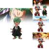 Charming One Piece Zoro And Ace Q Version Pvc Desk Toy Perfect For Car Decoration