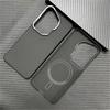 Strong Magnetic Suction Carbon Fiber Phone Case for Huawei Pura 70 Ultra Pura 70 Pro Plus Business Ultra Thin Protective Cover