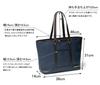 INFITH UNISON Business Tote Bag (Navy) - Water-Repellent, Multi-Functional, Freestanding, Large Capacity, Fits B4 and A4 Sizes, Perfect for