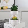 European-Style Succulent Doll Pots: Creative Desktop Green Plant Ornaments