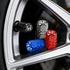 4pcs/set Car Wheel Tire Valve Caps Tyre Stem Covers Accessories For Honda Civci FIT CRV Accord Jazz HRV Dio Stepwgn Prelude ydcp00