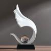 Feng Shui Kristallkugel Harzstatue Zubehör Haus Schlafzimmer Schreibtisch Einrichtung Dekoration Arbeitszimmer Bücherregal Skulptur Ornamente