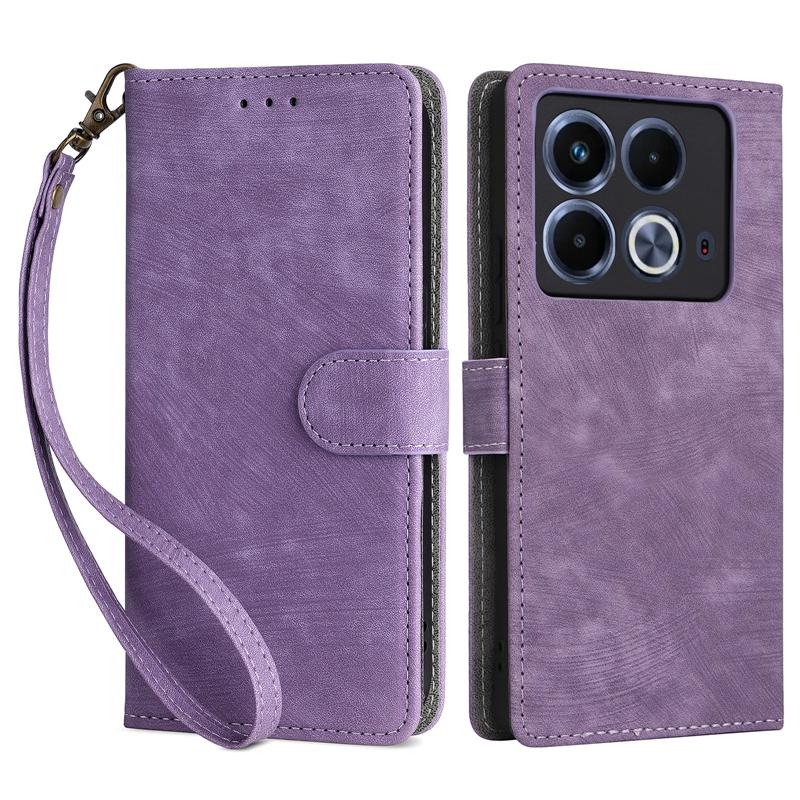 For Infinix Note 40 X6853 Case RFID Blocking Wallet PU Leather Stand Phone Cover