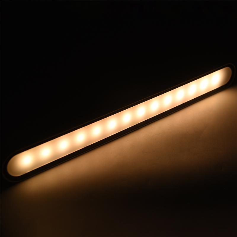 AD23-Wireless LED Wall Reading Light Stick On Bunk Dimmable Contact Lights Headboard Adhesive Lamp For Makeup Mirror