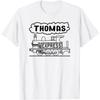 Thomas Boys Name Steam Train Locomotive T-Shirt(1)