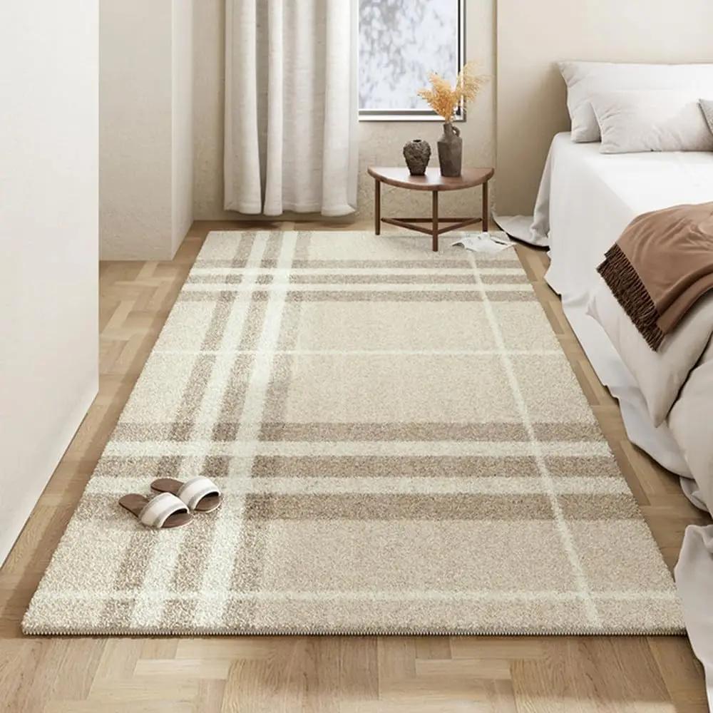 Bequemes und weiches Schlafzimmer-Sofa für neben das Bett, schmutzabweisender, wasserdichter und rutschfester Teppich, Heimdekoration