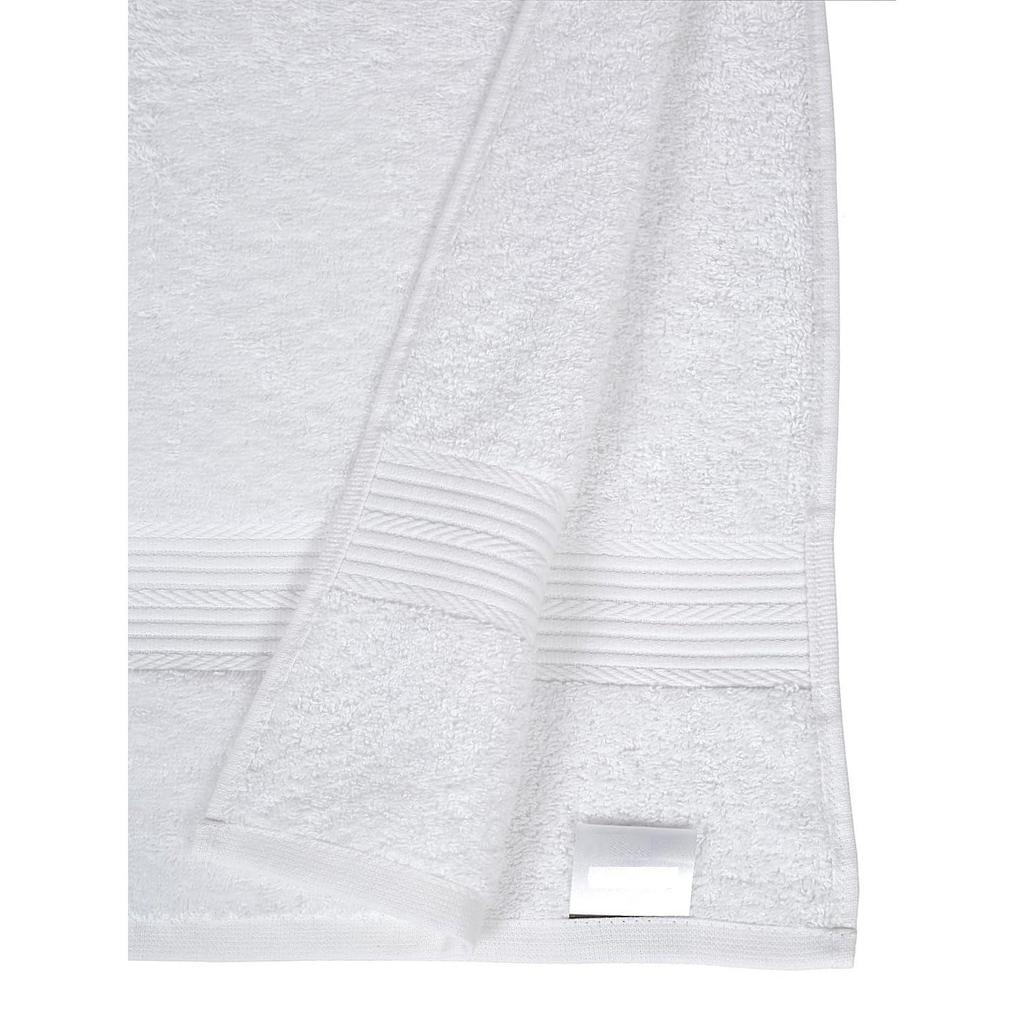Bavlněný osuška | 500 GSM | Odolná proti vyblednutí | Bílá